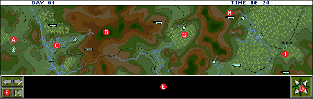 Lost Patrol: Map of Vietnam