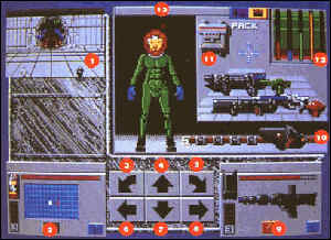 Xenomorph: Layout explanation
